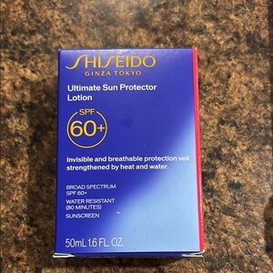 Shiseido Ultimate Sun Protector Face and body Lotion SPF 60+ NEW in box